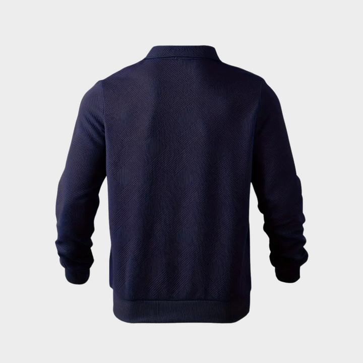 Evorn | Premium Men’s Quarter‑Zip Knit Sweater