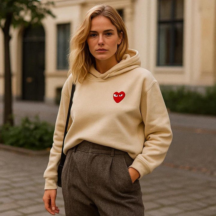 Angel | Heart Sweater - Comfortable & Stylish Women’s Knitwear