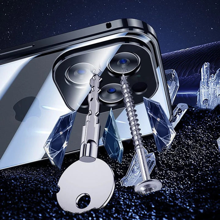 iPhone Tempered Glass Case | Privacy Protection & Scratch-Resistant