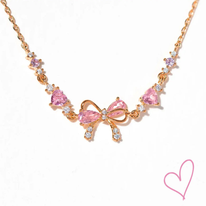 Bow Bracelet | Adjustable Bow Charm Bangle for Women