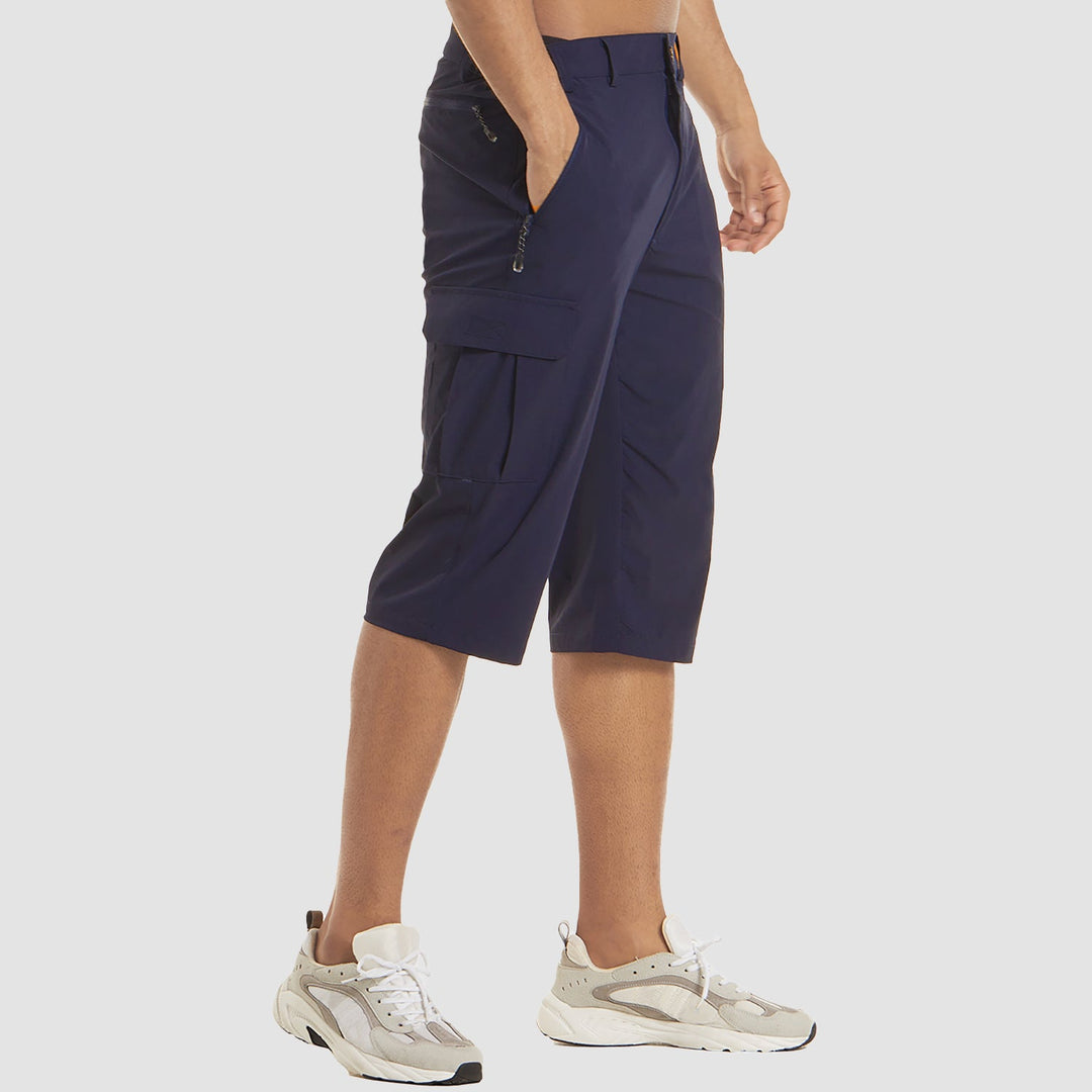 Men’s Quick-Dry Multi-Pocket Cargo Shorts