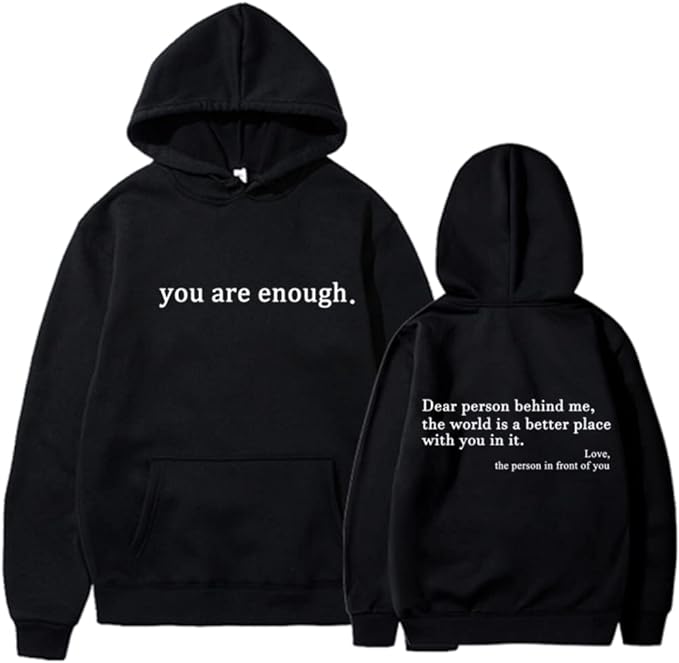 Inspirational Quote Unisex Hoodie | Soft & Warm