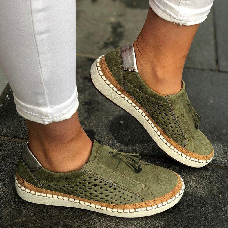 Sibylla | Foot-Supportive Canvas Shoes