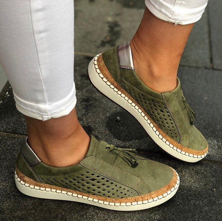 Sibylla | Foot-Supportive Canvas Shoes