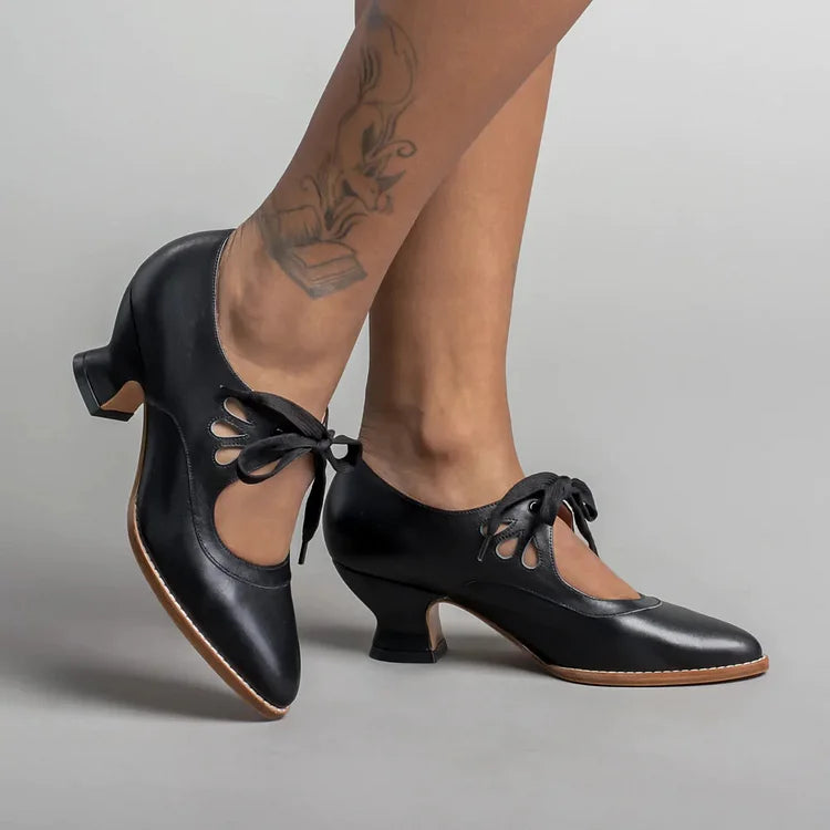 Women's Vintage Leather Shoes | Edwardian Style