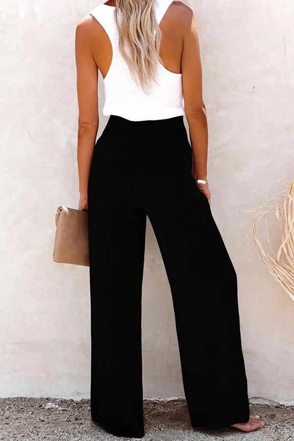 Kaia | Women's Wide-Leg Linen Pants for Beach, Travel & Everyday Wear