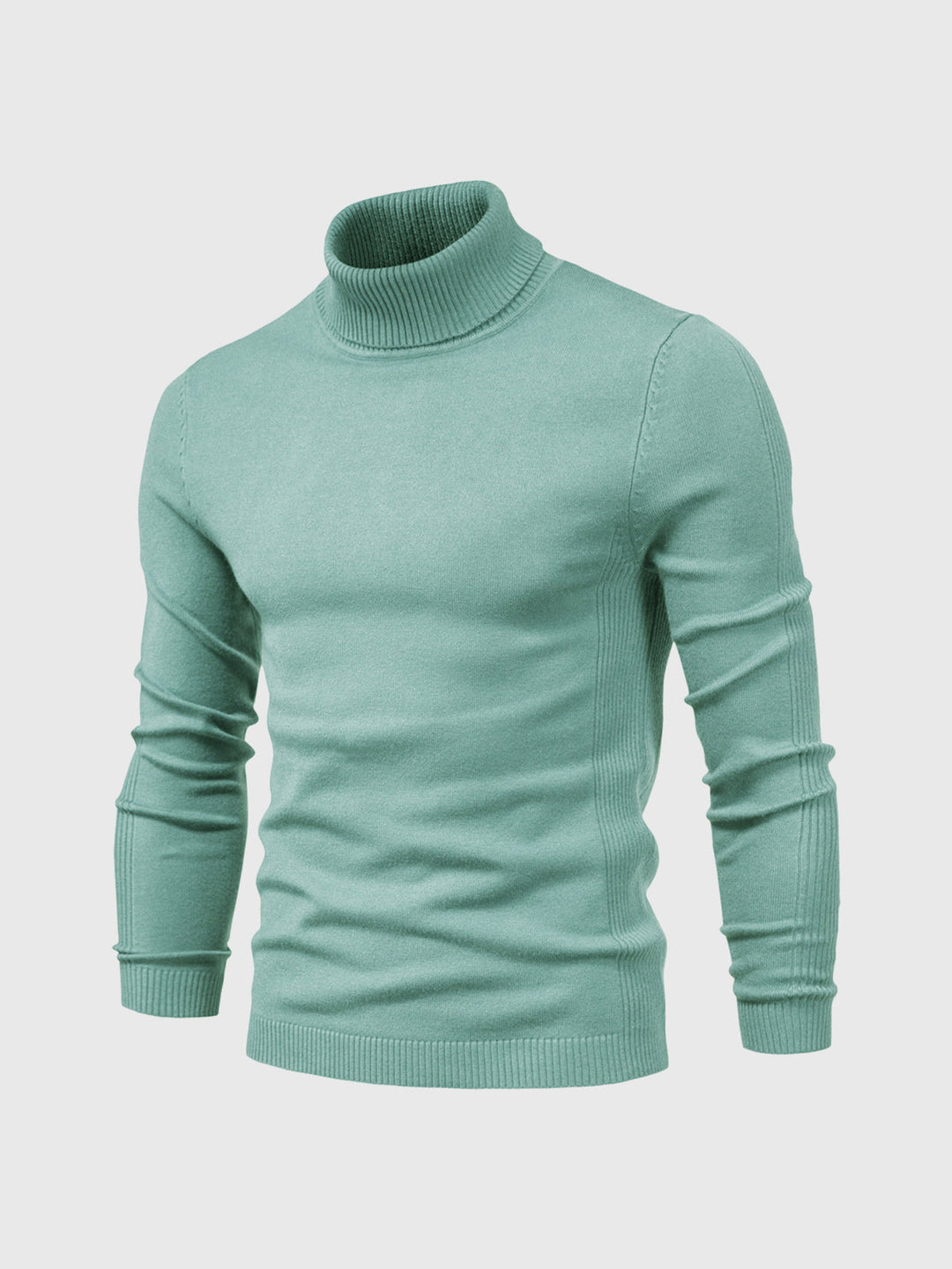 Men’s Soft Cotton Turtleneck Sweater