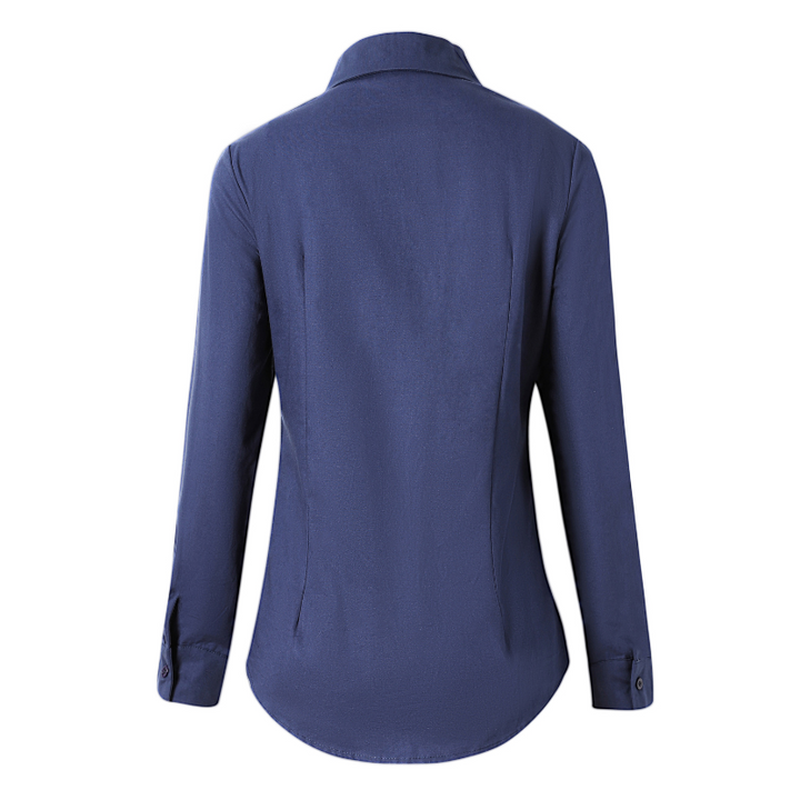 Elowen | Women’s Blouse with Back Zipper