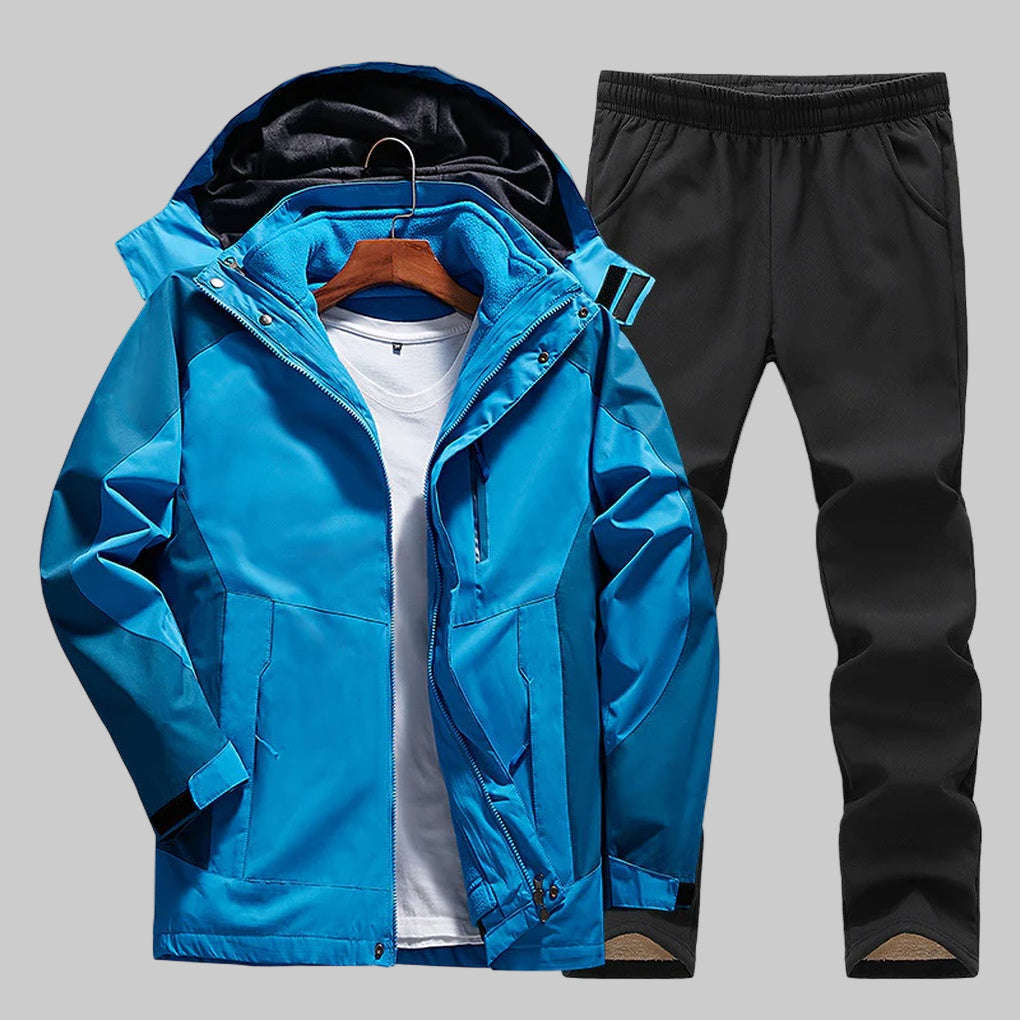 3-in-1 Women’s Outdoor Jacket Set | All-Weather Protection