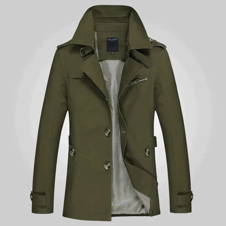 Men’s Classic Trench Coat | Formal & Casual Outerwear