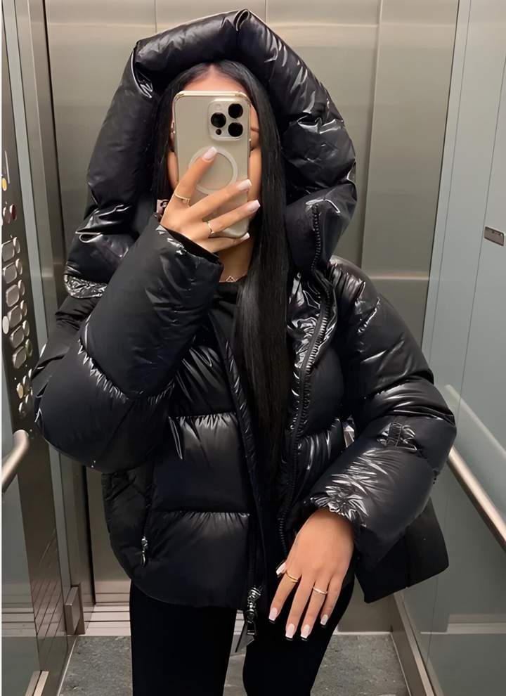 Women's Slim-Fit Insulated Puffer Jacket | Stylish Winter Coat