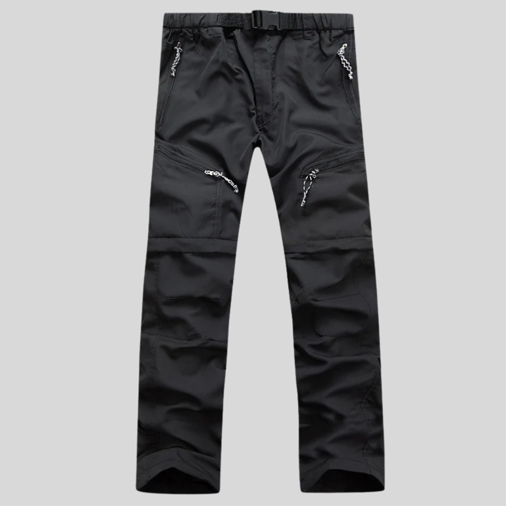 Convertible 2-in-1 Hiking Pants for Men | Zip-Off Cargo Style