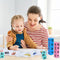 Montessori-Inspired Wooden Toy for Learning English Spelling