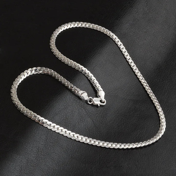 Giselle | Sterling Silver Glitter Necklace