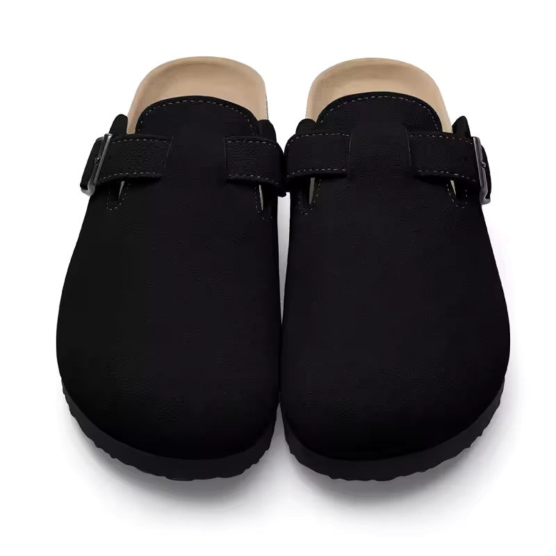 Comfortable Suede-look Clogs | Indoor/Outdoor Wear