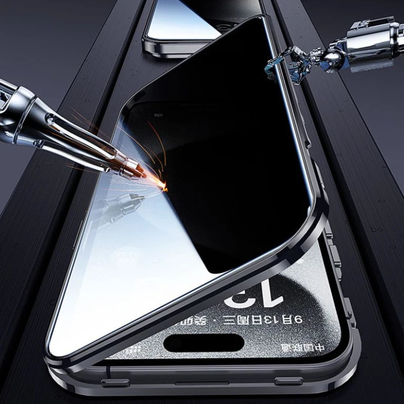 iPhone Tempered Glass Case | Privacy Protection & Scratch-Resistant