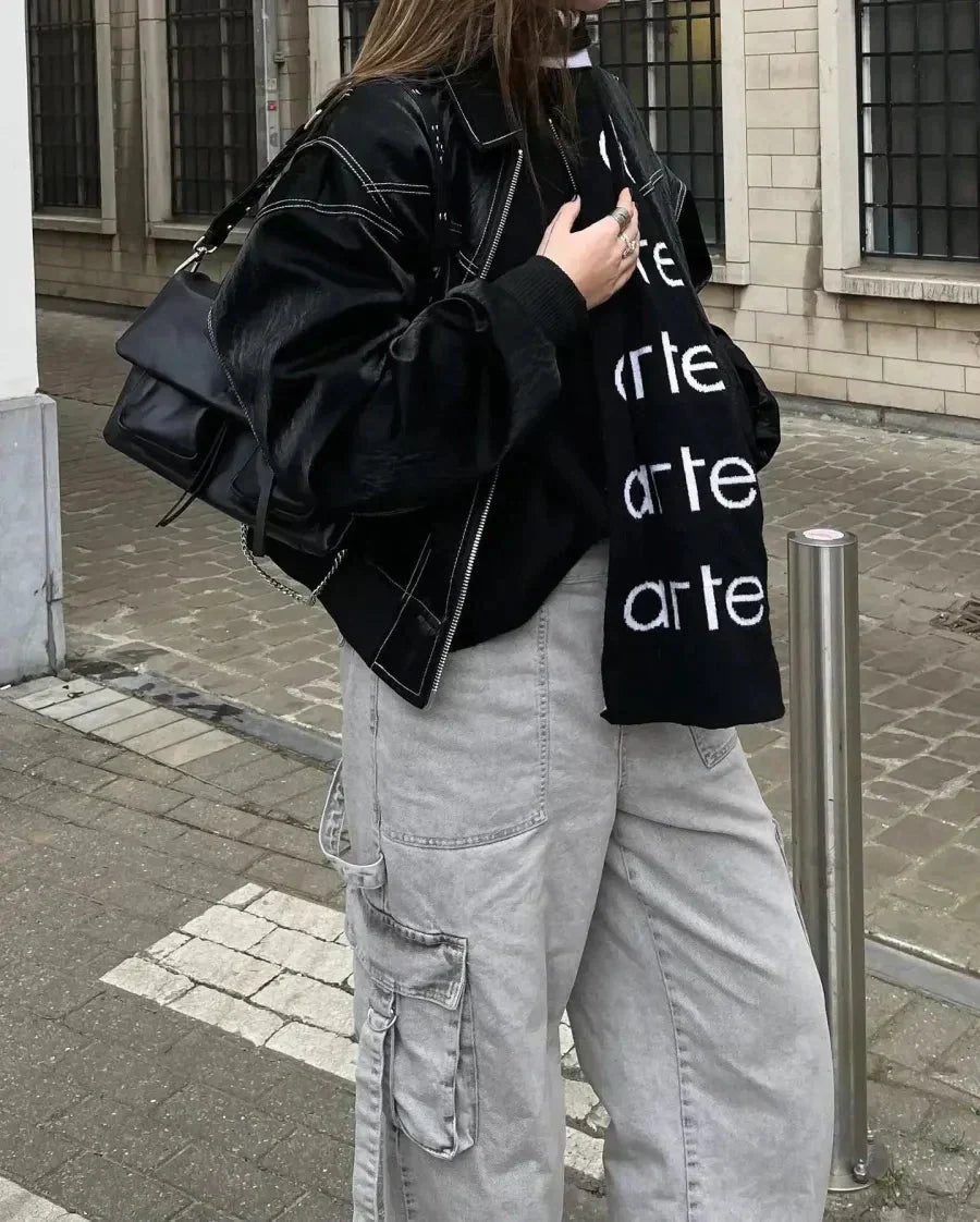 Women’s Oversized Bomber Jacket
