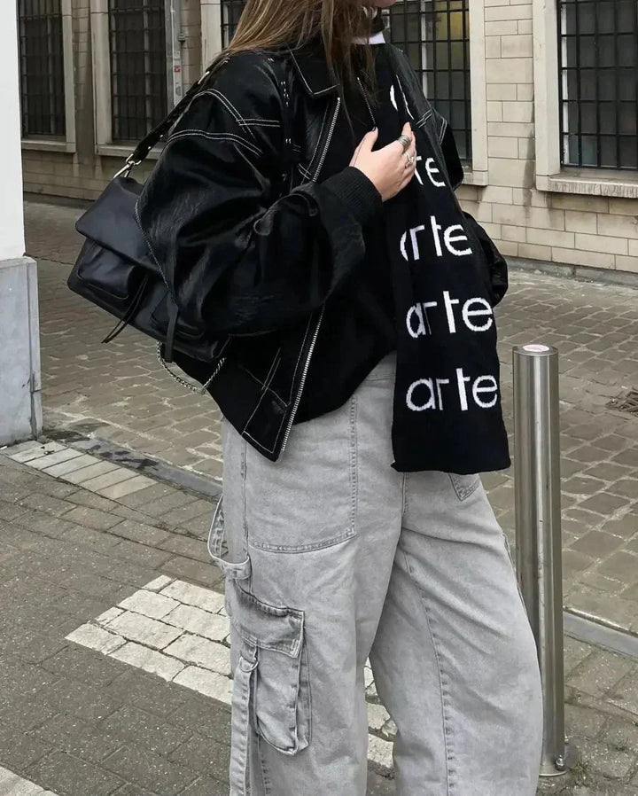 Women’s Oversized Bomber Jacket