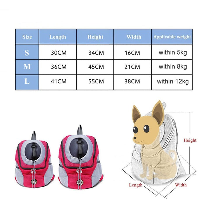 Ventilated Pet Carrier Backpack