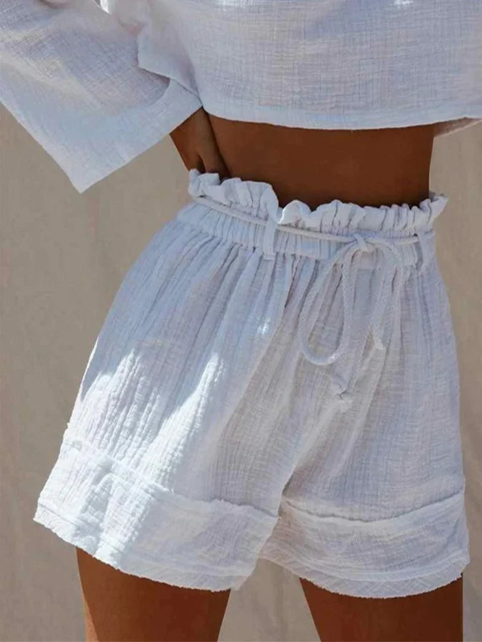 Norina | Women’s Linen Shorts