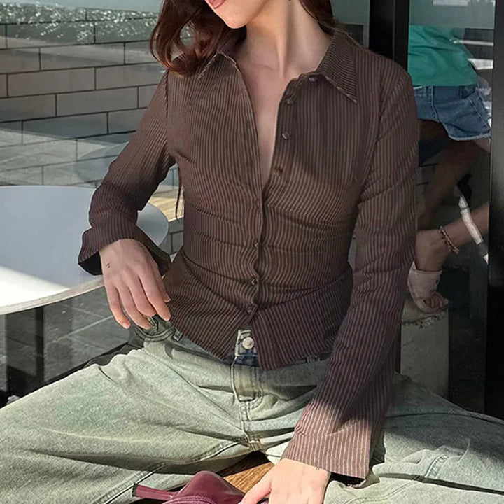 Maelis | Retro-Inspired Elegant Blouse for Women