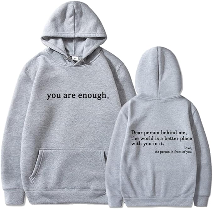 Inspirational Quote Unisex Hoodie | Soft & Warm