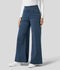 High-Waist Elastic Comfort Pants for Women
