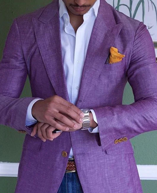 Men’s Helsinki Coat with Double Button Closure | Blazer Design