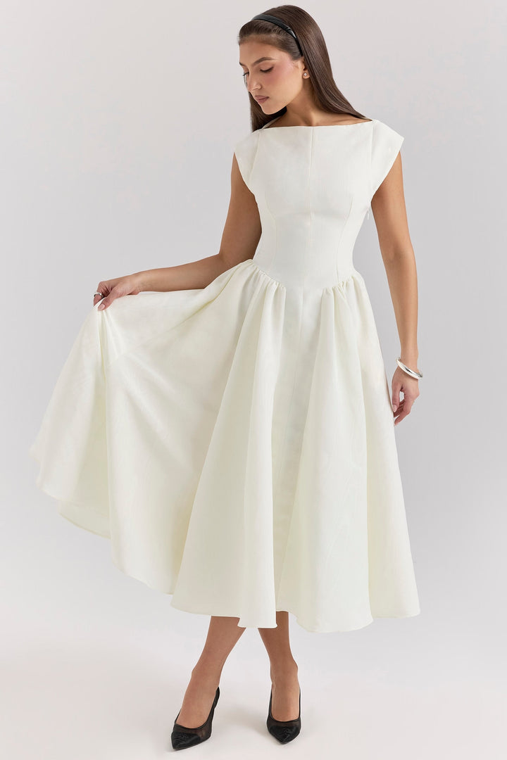 Enira | Elegant Midi Dress for Women