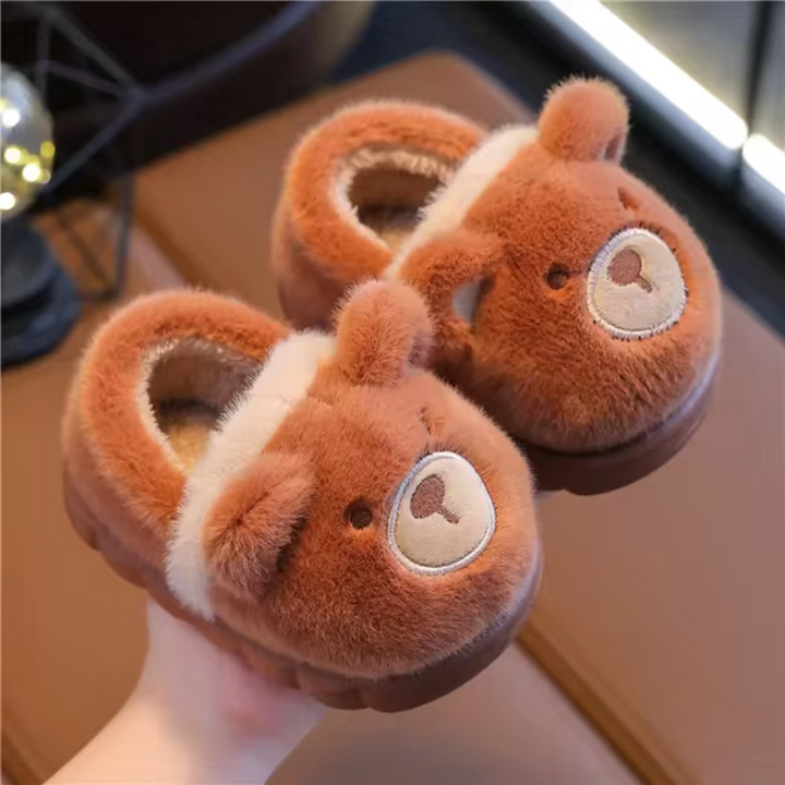 Cole | Cozy Animal Slippers for Toddlers
