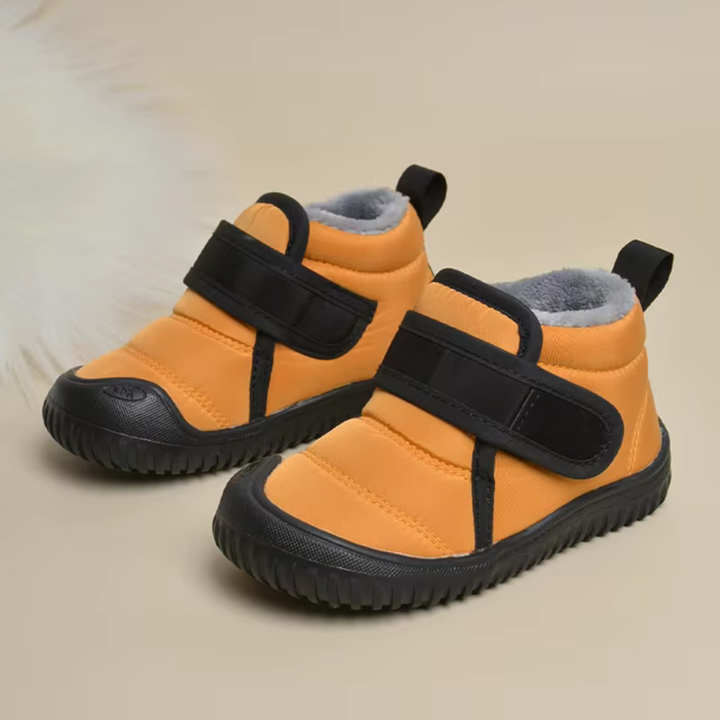 Kids Barefoot Snow Boots | Warm Lined Winter Sneakers