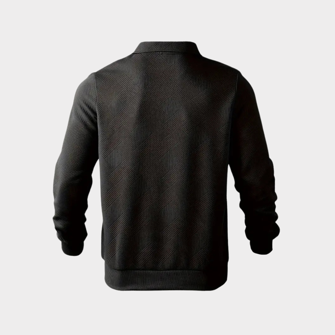 Evorn | Premium Men’s Quarter‑Zip Knit Sweater