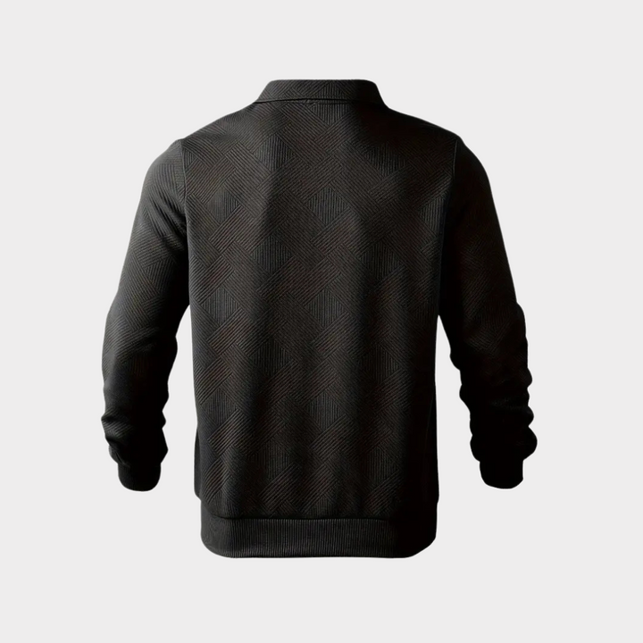 Evorn | Premium Men’s Quarter‑Zip Knit Sweater