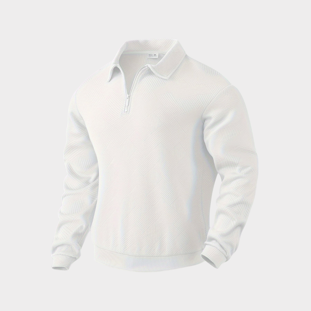 Evorn | Premium Men’s Quarter‑Zip Knit Sweater