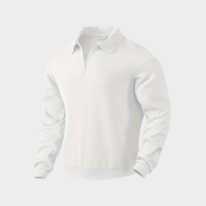 Evorn | Premium Men’s Quarter‑Zip Knit Sweater