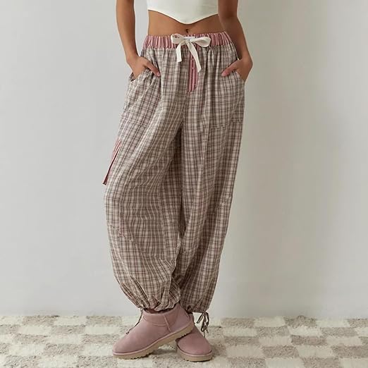 Piper | Women’s Comfortable Loose Fit Checked Pajama Set