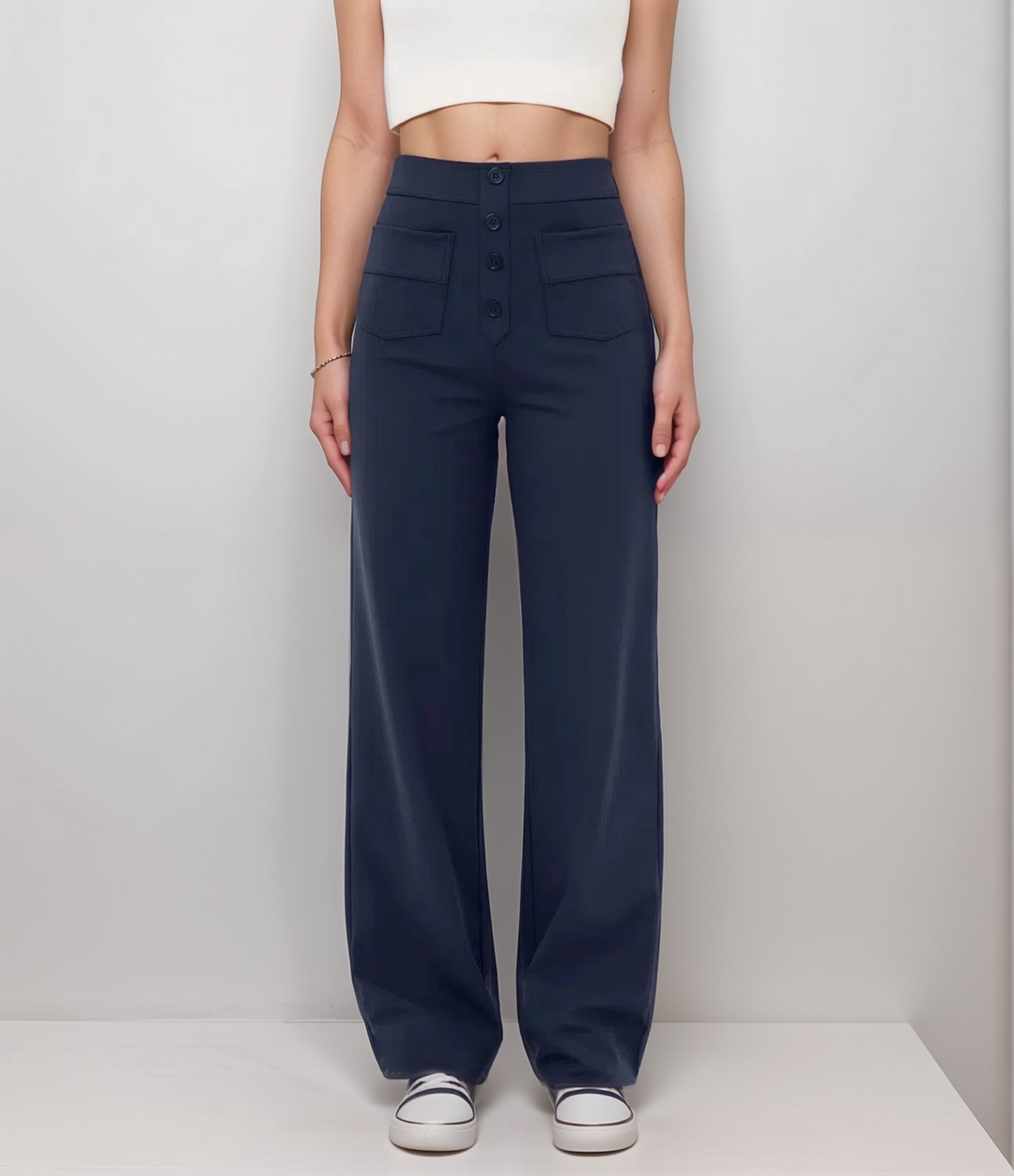 Trendy High-Waist Sculpt Pants for Women