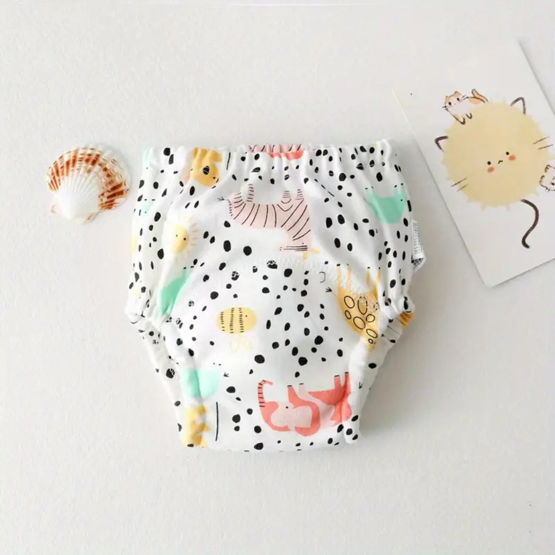 Set of 6 Soft and Breathable Toddler Underwear