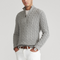 Men’s Luxe Half-Zip Cotton Style Sweater