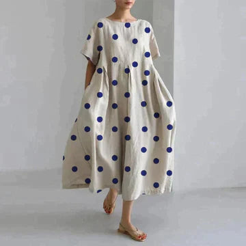 Women’s Loose Floral Dress | Relaxed Fit