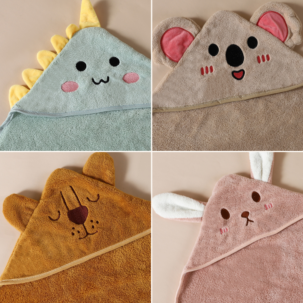 Soft & Absorbent Baby Hooded Towel