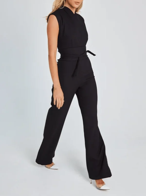 Vaela | Sleeveless Wide-Leg Jumpsuit -  Elegant Summer Outfit For Women