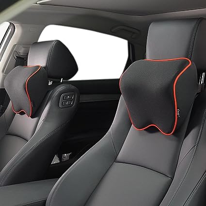 2-Pack Car Neck Pillows | Ergonomic Support for Driving Comfort