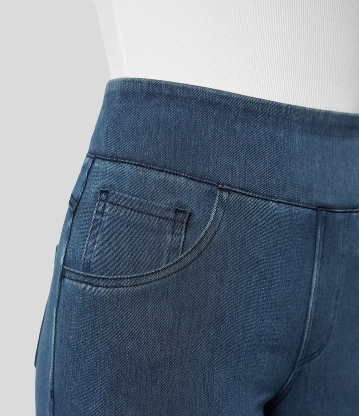 High-Waist Elastic Comfort Pants for Women