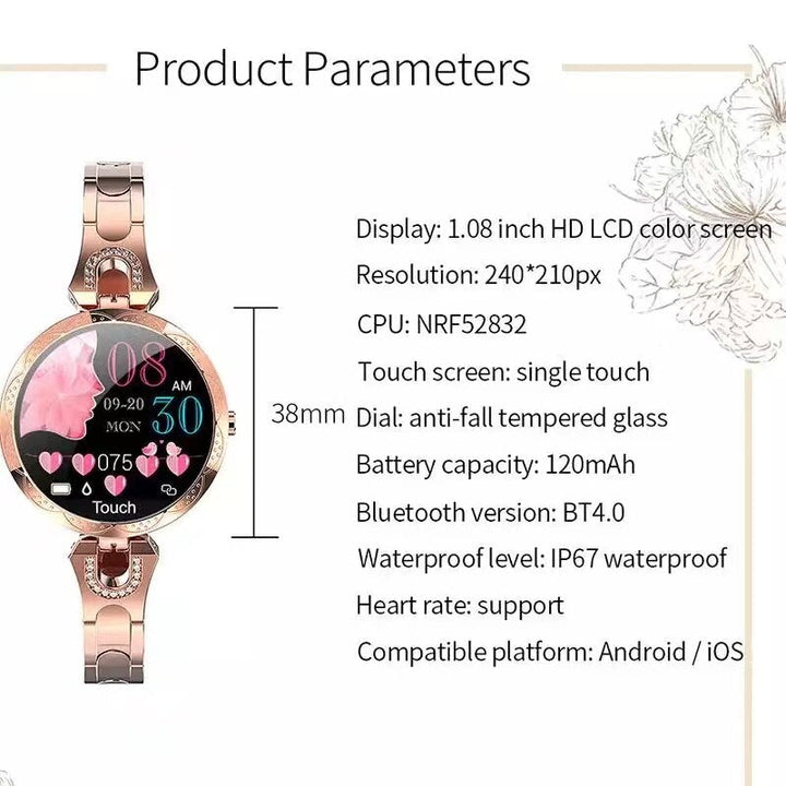 Beau | Waterproof Fitness Smartwatch