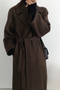 Women's Wool-Blend Maxi Winter Coat
