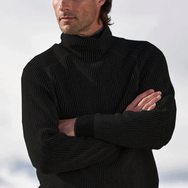 Men’s Cashmere Style Turtleneck Jumper