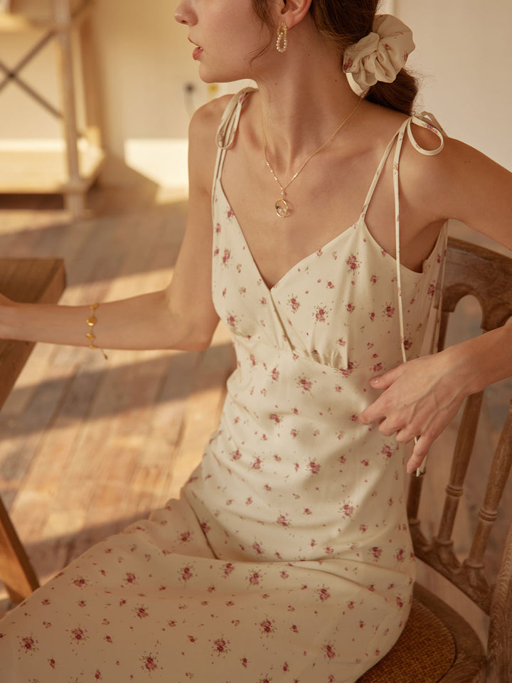 Fioriel | Floral Slip Maxi Dress
