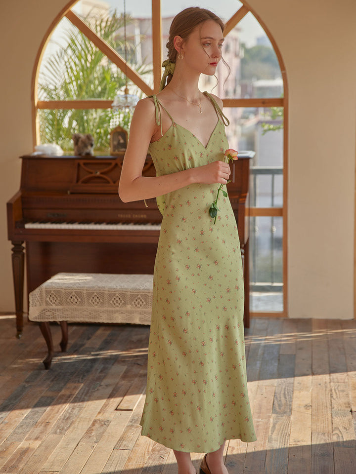 Fioriel | Floral Slip Maxi Dress