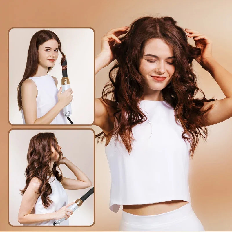 All-in-One Hair Tool for Curling, Straightening & More